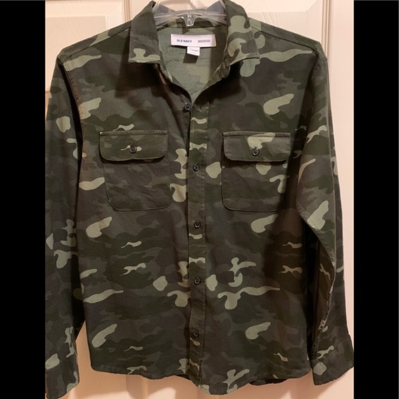 Old Navy Other - Boys camouflage shirt